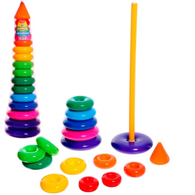 Пирамида с конусом 15 колец 9780520 Пирамида с конусом 15 колец 9780520