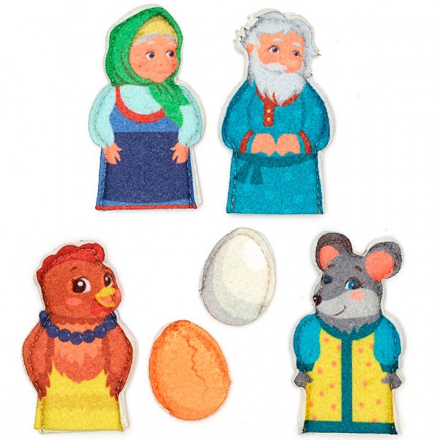 Кукольный Пальчиковый театр Курочка Ряба