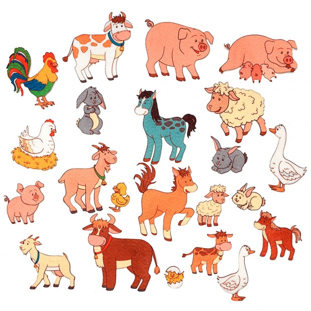 Игра Чудо ферма фетр LIP1375 Игра Чудо ферма фетр LIP1375