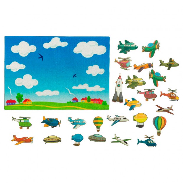 Игра Самолеты фетр LIP1171 Игра Самолеты фетр LIP1171