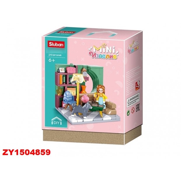 Констр-р Розовая серия 38-1016C 219 дет. в коробке Констр-р Розовая серия 38-1016C 219 дет. в коробке