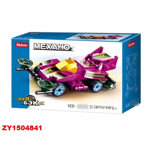 Конструктор Механо 38-0916B Машина 57 дет. в коробке Конструктор Механо 38-0916B Машина 57 дет. в коробке