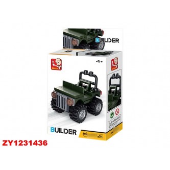 Конструктор Builder 38-0597B Джип в коробке