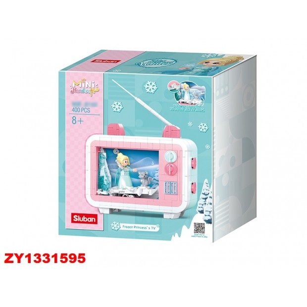 Конструктор Розовая мечта 38-1103 Телевизор 400 дет. в коробке Конструктор Розовая мечта 38-1103 Телевизор 400 дет. в коробке