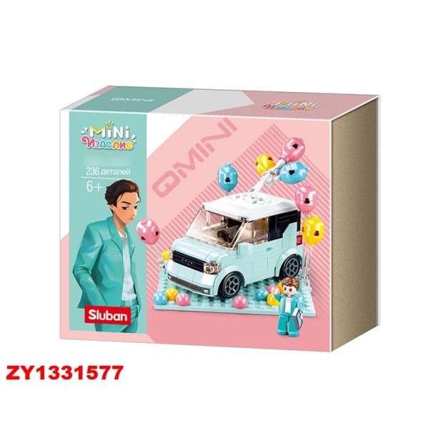 Конструктор Розовая мечта 38-1087 Машина 236 дет. в коробке Конструктор Розовая мечта 38-1087 Машина 236 дет. в коробке