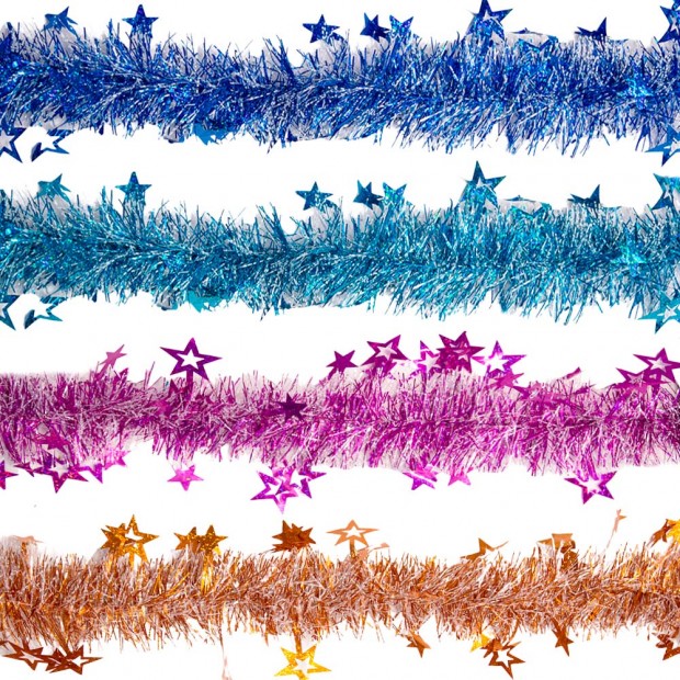 Мишура 10см 2м 141V-9 Мишура 10см 2м 141V-9