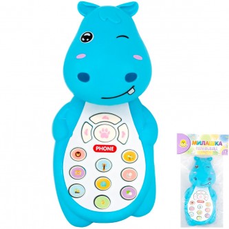 Телефон Levatoys Бегемотик в пакете