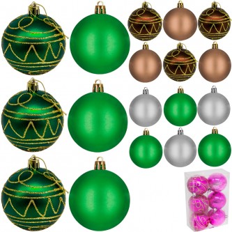 Елочный набор Шары 7см, 6 шт EL-885909-7 цв. в асс. Елочный набор Шары 7см, 6 шт EL-885909-7 цв. в асс.