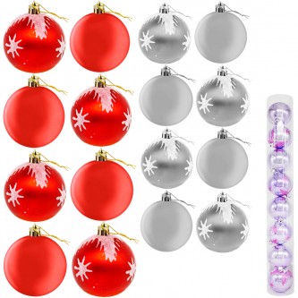 Елочный набор Шары 7см, 8 шт EL-885915-7 цв. в асс.