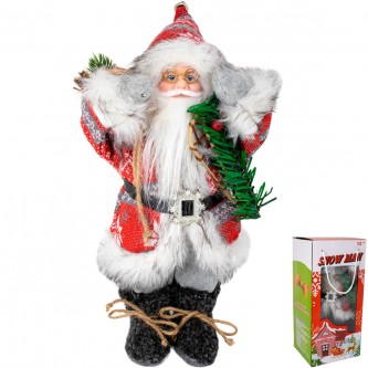 Дед мороз 30см FG230301128L без муз. Дед мороз 30см FG230301128L без муз.