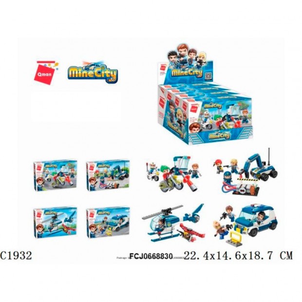 Конструктор 1932 QMAN Техника в коробке Конструктор 1932 QMAN Техника в коробке