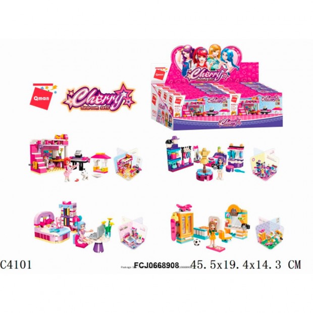 Конструктор 4101 QMAN в ассор. в коробке Конструктор 4101 QMAN в ассор. в коробке