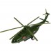 Модель COPTER-20-GN ВЕРТОЛЕТ ТРАНСПОРТНЫЙ 20 см, люк, подв дет, зеленТехнопарк