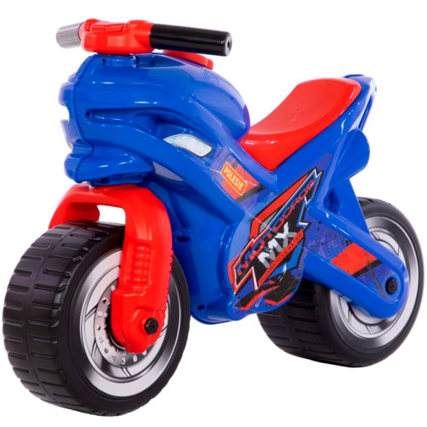 Каталка-мотоцикл МХ синяя Каталка-мотоцикл МХ синяя