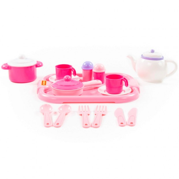 Набор посуды Настенька на 2 персоны 19 предметов 59000 в сетке Набор посуды Настенька на 2 персоны 19 предметов 59000 в сетке