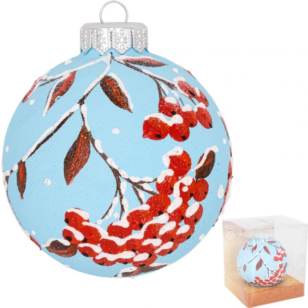 Шар 80мм Рябина серия Шар 80мм Рябина серия