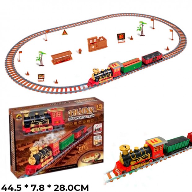 Железная дорога на батарейках в коробке ZY1323191 Железная дорога на батарейках в коробке ZY1323191