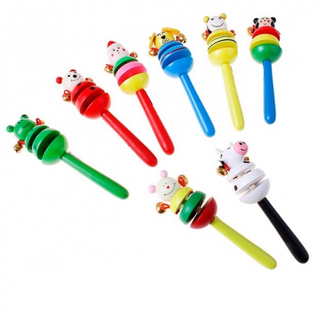 Деревянная стучалка-бренчалка Зоопарк Деревянная стучалка-бренчалка Зоопарк