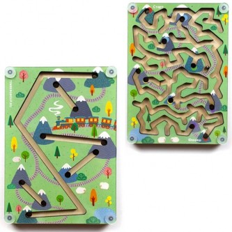 Деревянный лабиринт с шариком Деревянный лабиринт с шариком