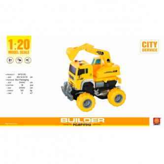 Машина на батарейках FCJ0717312 свет, звук в коробке Машина на батарейках FCJ0717312 свет, звук в коробке