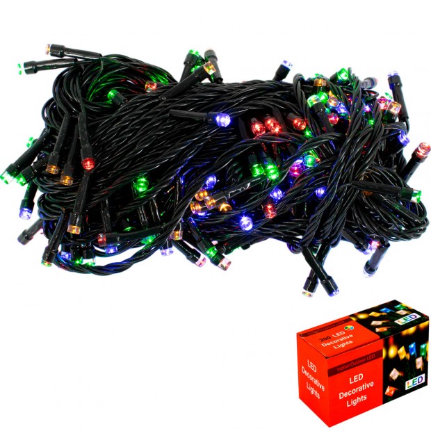 Электрическая гирлянда 200л LED 18м с контроллером 141V-177 Электрическая гирлянда 200л LED 18м с контроллером 141V-177