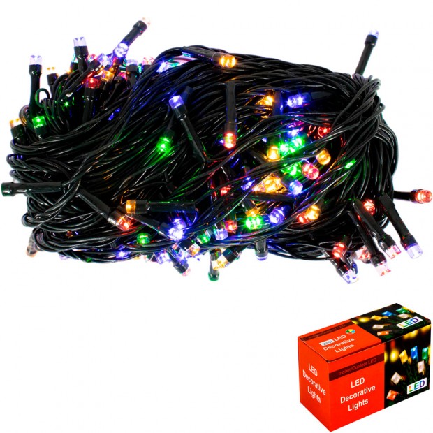 Электрическая гирлянда 240л LED 20м с контроллером 141V-178 Электрическая гирлянда 240л LED 20м с контроллером 141V-178