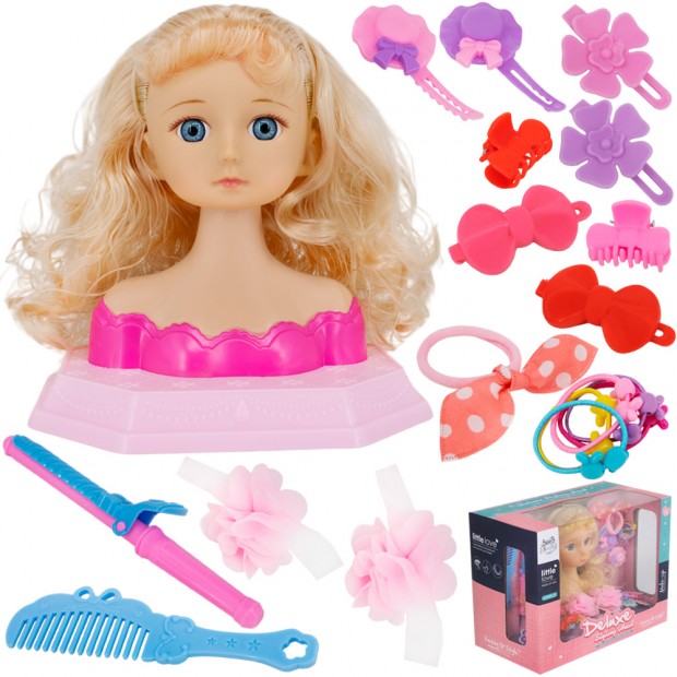 Манекен для создания прически в коробке, FCJ0992069 Манекен для создания прически в коробке, FCJ0992069