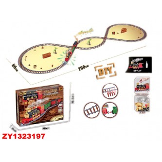 Железная дорога на батарейках ZY1323197 в коробке Железная дорога на батарейках ZY1323197 в коробке