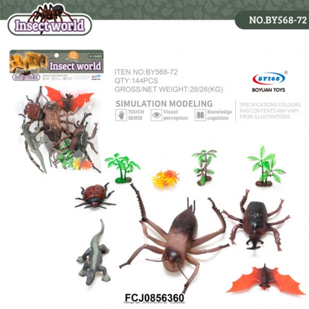 Набор насекомых в пакете FCJ0856360 Набор насекомых в пакете FCJ0856360