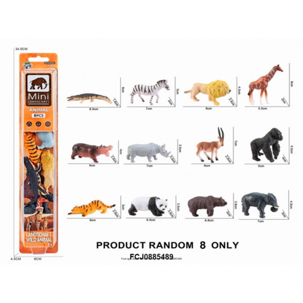 Набор животных Сафари в коробке FCJ0885489 Набор животных Сафари в коробке FCJ0885489