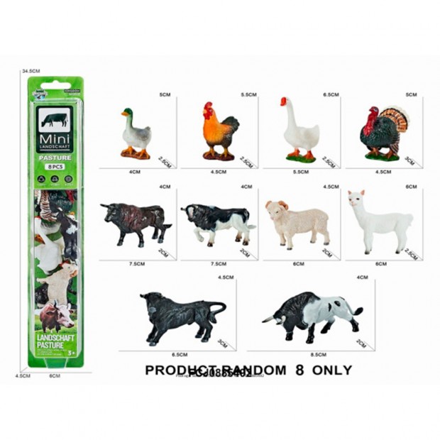 Набор животных Домашние в коробке FCJ0885492 Набор животных Домашние в коробке FCJ0885492