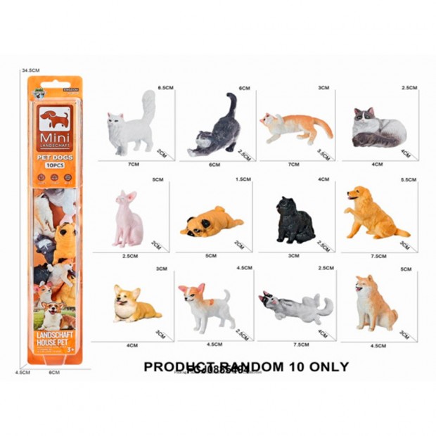 Набор животных Любимые питомцы в коробке FCJ0885494 Набор животных Любимые питомцы в коробке FCJ0885494