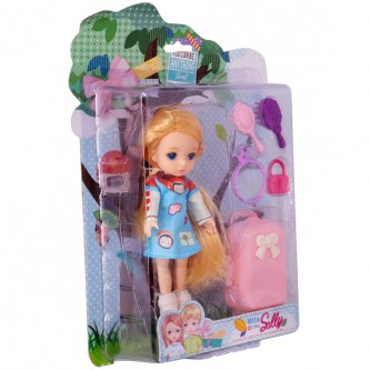 Кукла малышка Sally путешественница на блистере, FCJ0928623 Кукла малышка Sally путешественница на блистере, FCJ0928623