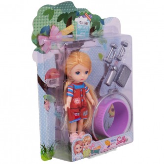 Кукла малышка Sally спортсменка на блистере Кукла малышка Sally спортсменка на блистере