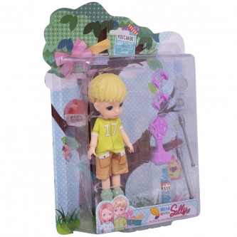 Кукла малышка Sally Алекс спортсмен на блистере, FCJ0928640 Кукла малышка Sally Алекс спортсмен на блистере, FCJ0928640
