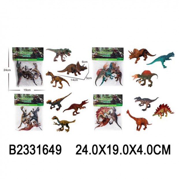 Набор динозавров в пакете 2331649 Набор динозавров в пакете 2331649