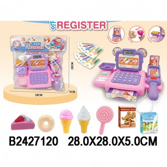 Касса с аксессуарами в пакете