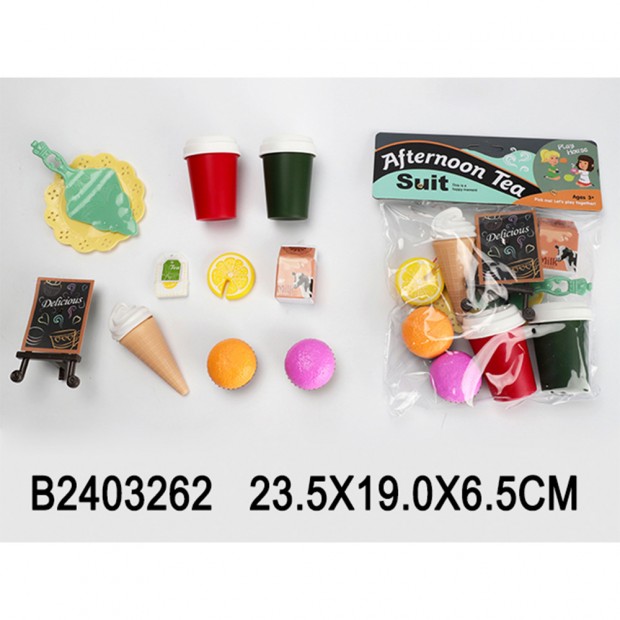 Набор посуды с продуктами в пакете, 2403262 Набор посуды с продуктами в пакете, 2403262