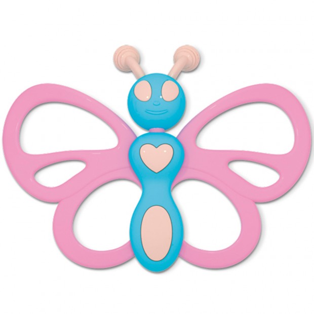 Погремушка-прорезыватель Бабочка 02182 /24/ Погремушка-прорезыватель Бабочка 02182 /24/