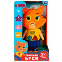 Игрушка на батарейках Сказочник Буся КОШЕЧКИ - СОБАЧКИ 35+ песен,сказок и звуков.свет