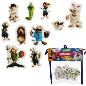 Набор стикеров БУБА Ева 10 шт, сетка КАПИТОШКА BU-1 Набор стикеров БУБА Ева 10 шт, сетка КАПИТОШКА BU-1