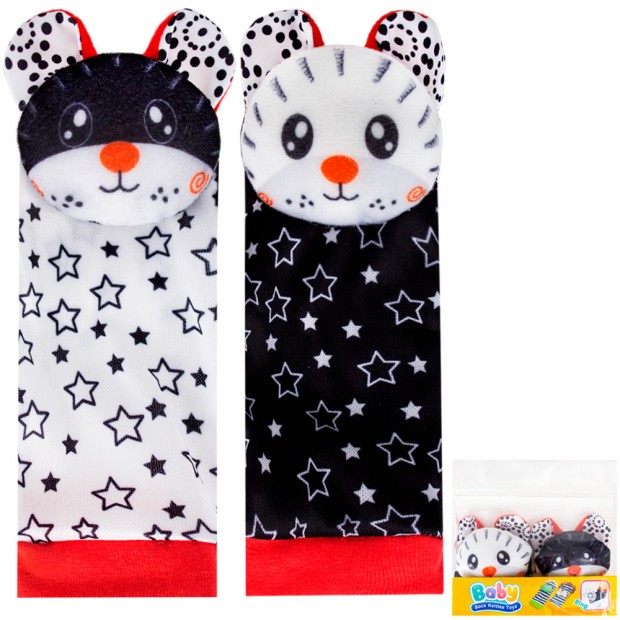 Погремушки 2029-3B носочки в пак. Погремушки 2029-3B носочки в пак.