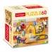 Пазл 60 элементов Стройка Hatber Пазл 60 элементов Стройка Hatber