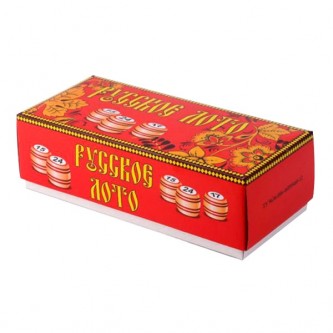 Лото Русское в картонной коробке Л-2 Лото Русское в картонной коробке Л-2