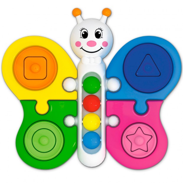 Логическая игрушка Бабочка 02174 Логическая игрушка Бабочка 02174