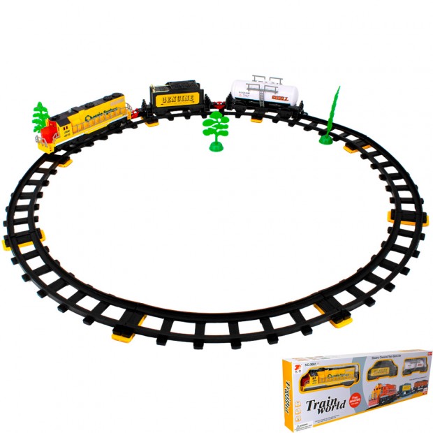 Железная дорога 1857867 на батарейках в коробке Железная дорога 1857867 на батарейках в коробке