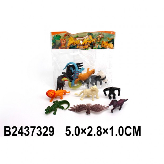 Набор животных Дикие в пакете 2437329