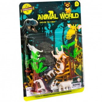 Набор животных Дикие на блистере 2440524