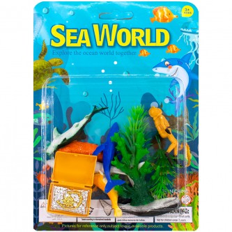 Набор животных Морские на блистере 2440539 Набор животных Морские на блистере 2440539