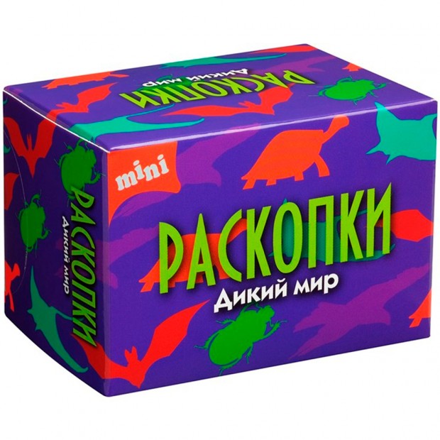 Набор Мини для проведения раскопок Дикий мир dig-41 Набор Мини для проведения раскопок Дикий мир dig-41